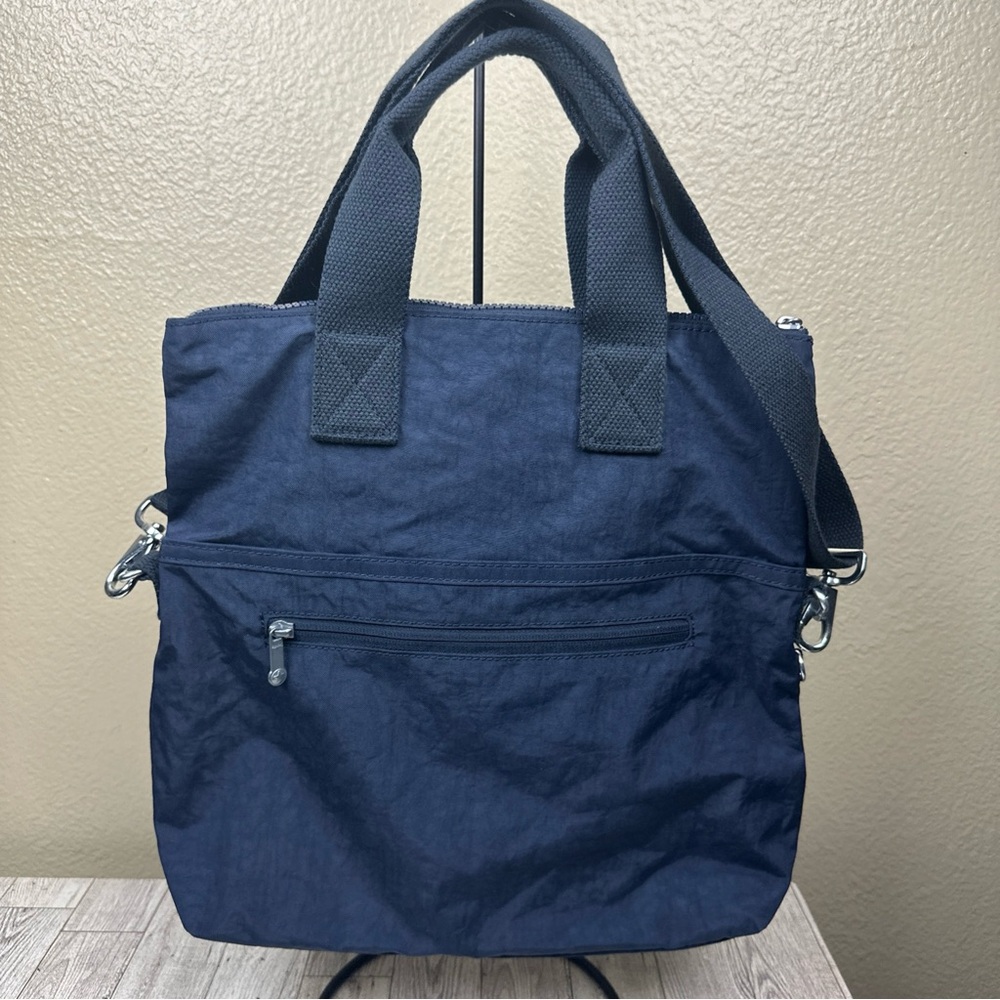 Kipling Eleva Convertible Tote True Blue Tonal We… - image 5